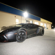 Illustration for article titled Lamborghini Aventador Shows Its Sinister Face